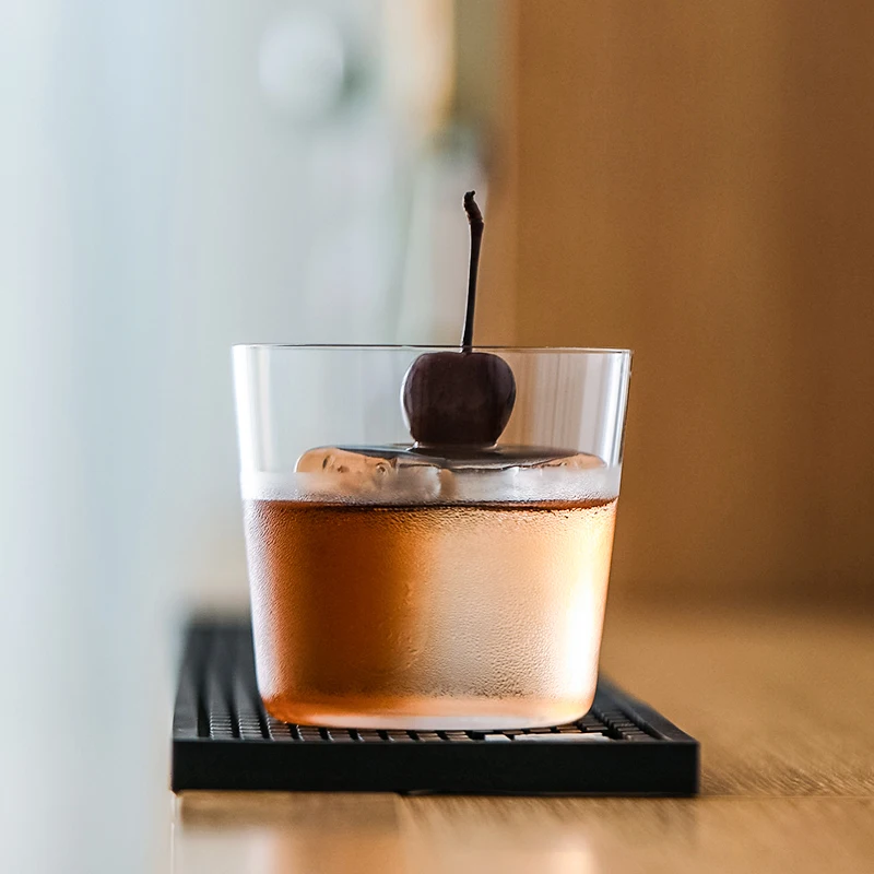 WK5803 CRISON Japanese style classical whiskey glass/Crystal glass cup/Old Fashioned cocktail 300ml