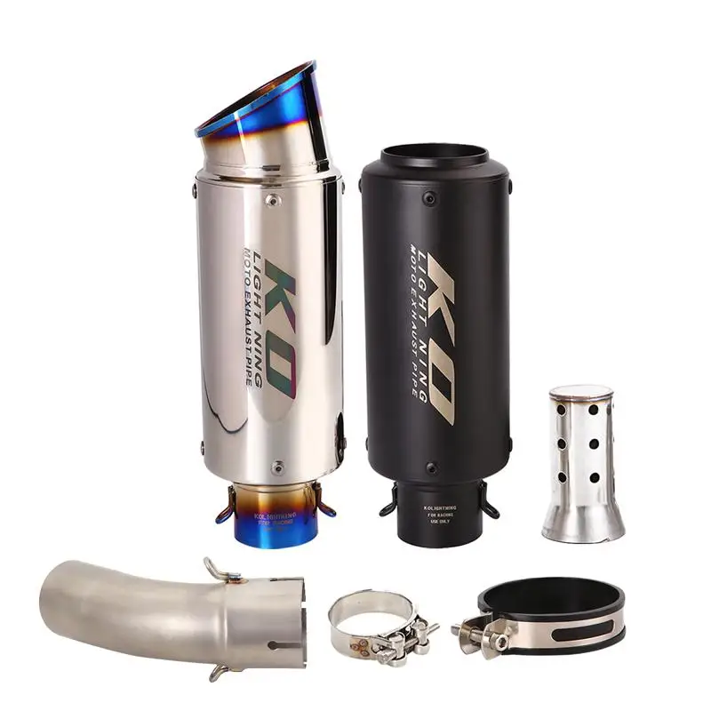 For Kawasaki ZX-4R ZX-4RR 2023 Motorcycle Exhaust Muffler Mid Link Pipe Stainless Steel 51MM Tail Escape Middle Tube Silencer - Image 6