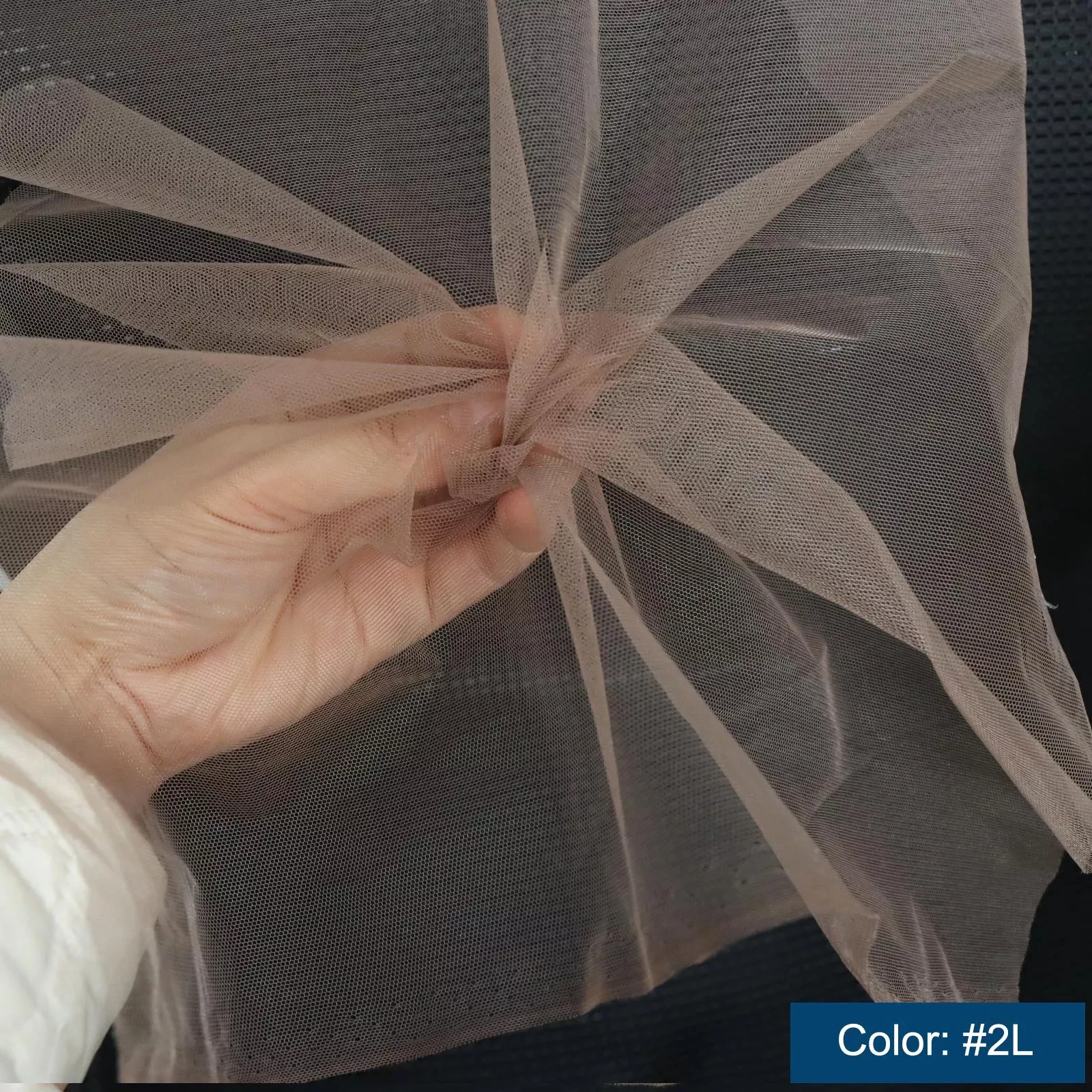 1 Yard 90x120cm Swiss Lace Net for Making Wig Cap Toupee Top Closure Foundation Hair Accessories Monofilament 6 Colors Optional