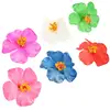 6pcs Fashion Hair Clips Hibiscus Flower Hair Clip Girl Hair Clips Women Hair Pin Hawaiian Hair Clip Women Barrettes 4