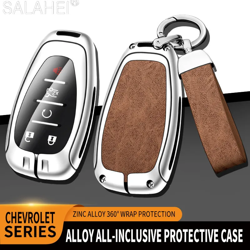 

Car Key Case Cover For Chevrolet Onix Equino Orlando Cruze Spark Sonic Camaro Volt Bolt Trax Malibu Blazer Traverse Accessories