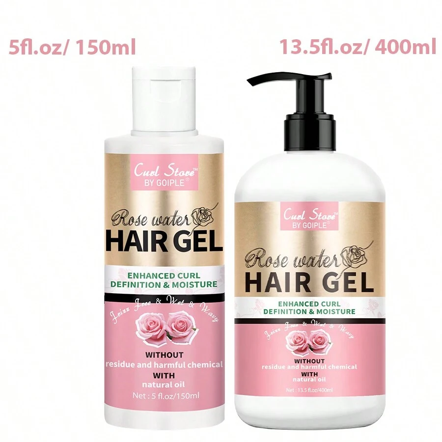 Hair Care Products Hair Gel for Curl Define Cream Enhanced Wavy Moisturizer Hydrating Conditioner Rose Extract Bouncy Enhancers Flyaways Control