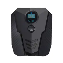  High Power Car Air Pump Tire Inflator Automatic Charge Stop Car Air Compressor Portable Double-cylinder High-pressure Tire 