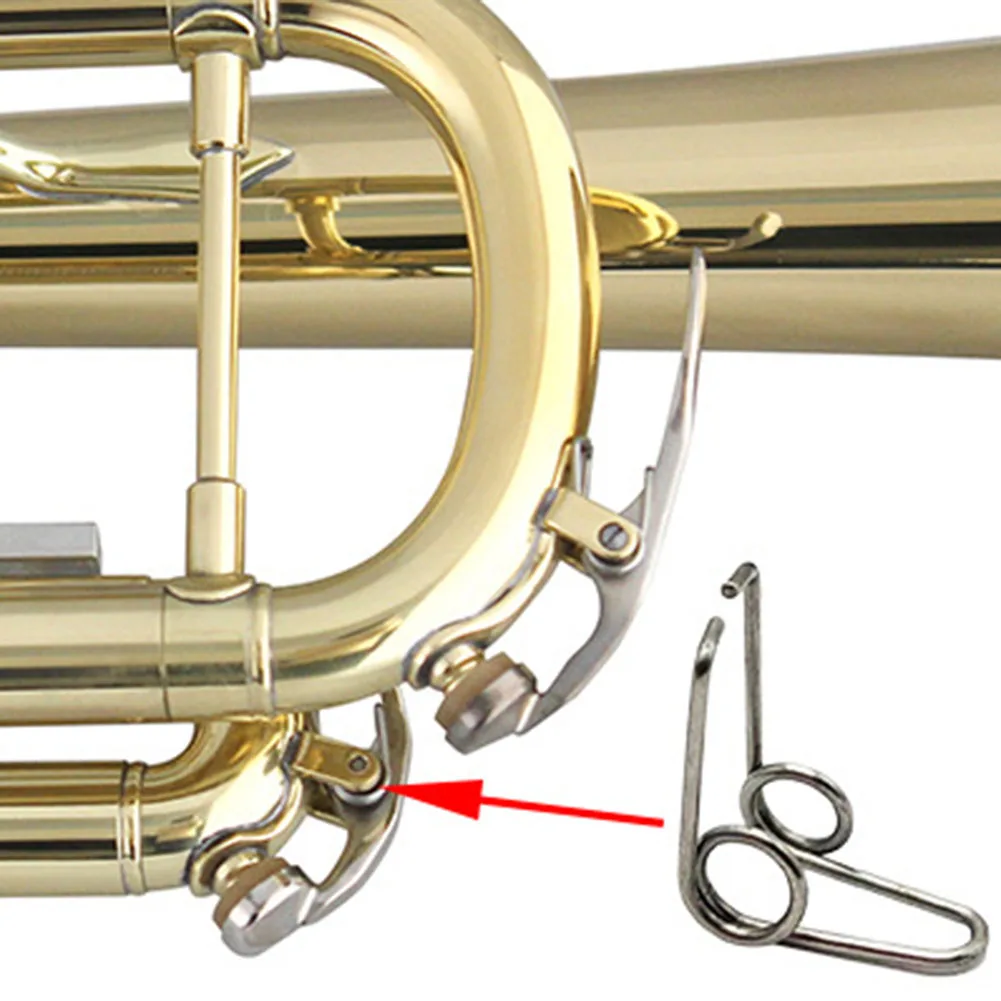 5 Pieces Premium Quality Iron Valve Spring Set for Trumpet Trombone Alto Horn trumpet instrument