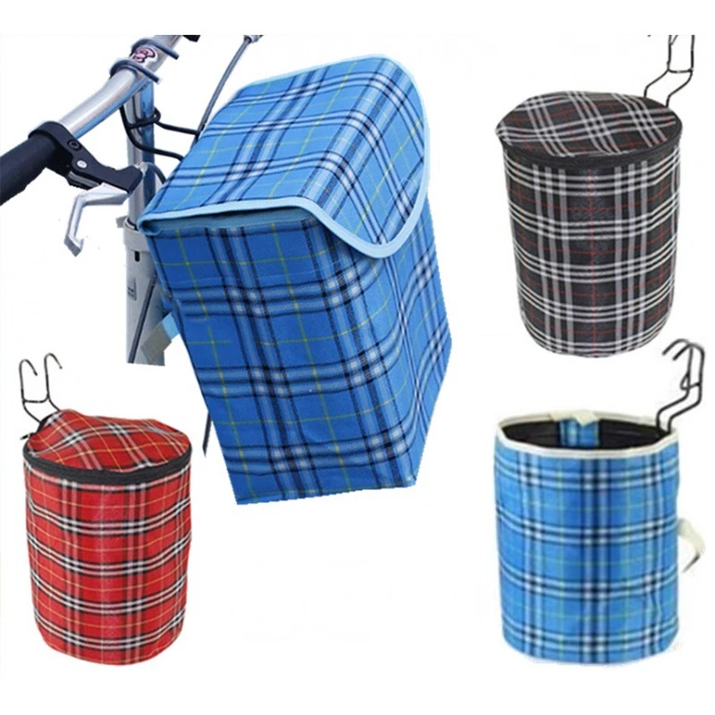 

Bicycle Folding Front Hanging Frame with Cover Cloth Frame Square Cloth Basket Folding Cloth Frame Cart Basket Bike Accessories