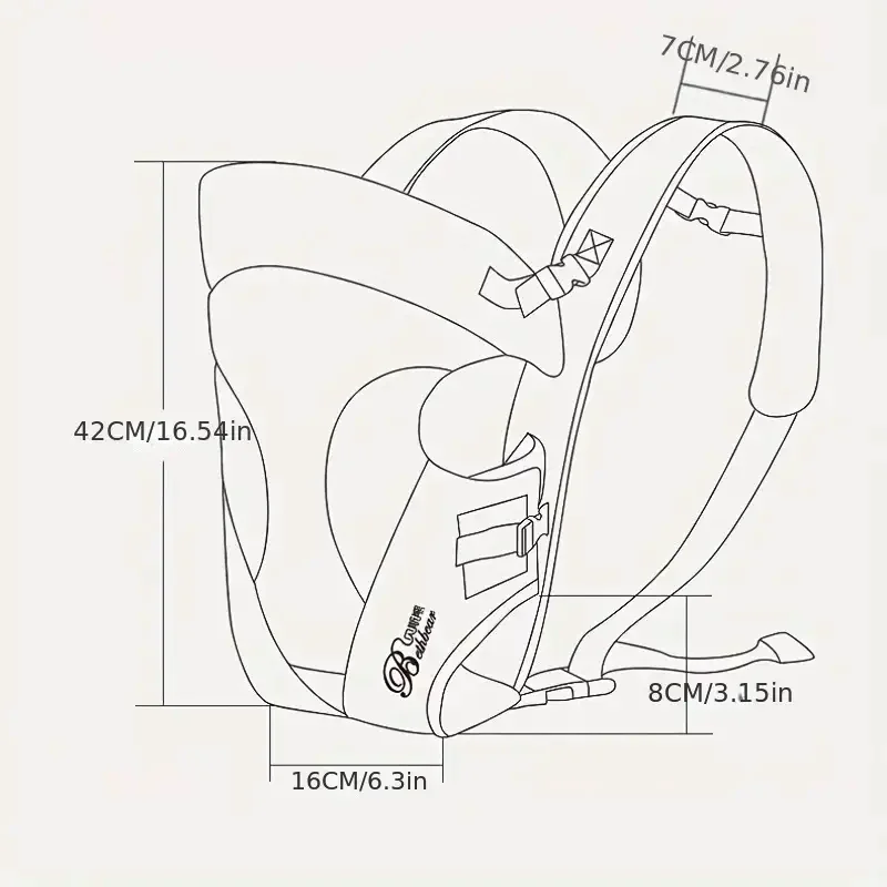 Baby Carrier Backpack Infant Backpack Wrap Front Carry 3 in 1 popular Breathable Baby Kangaroo Pouch ring sling baby carrier