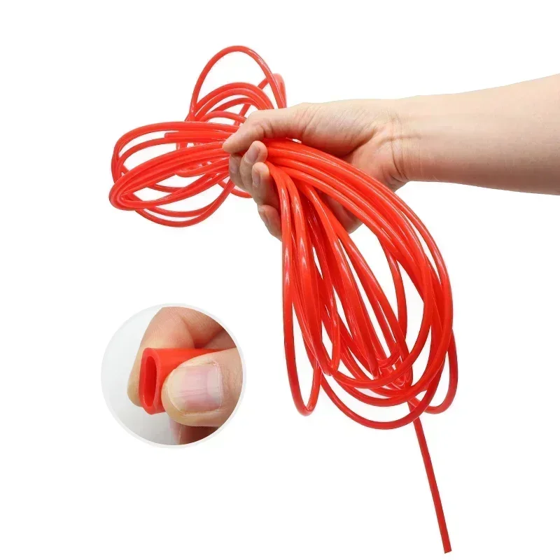 Silicone Tube 1/3/5/10M Red Silicone Tube Food Grade Rubber Hose Flexible Aquarium Air Irrigation Pipes Water Connector Garden Hoses