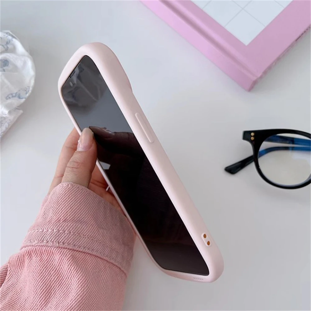 Adorable Pink Rabbit Shockproof Phone Case - Soft, Lovely Cartoon Protective Cover