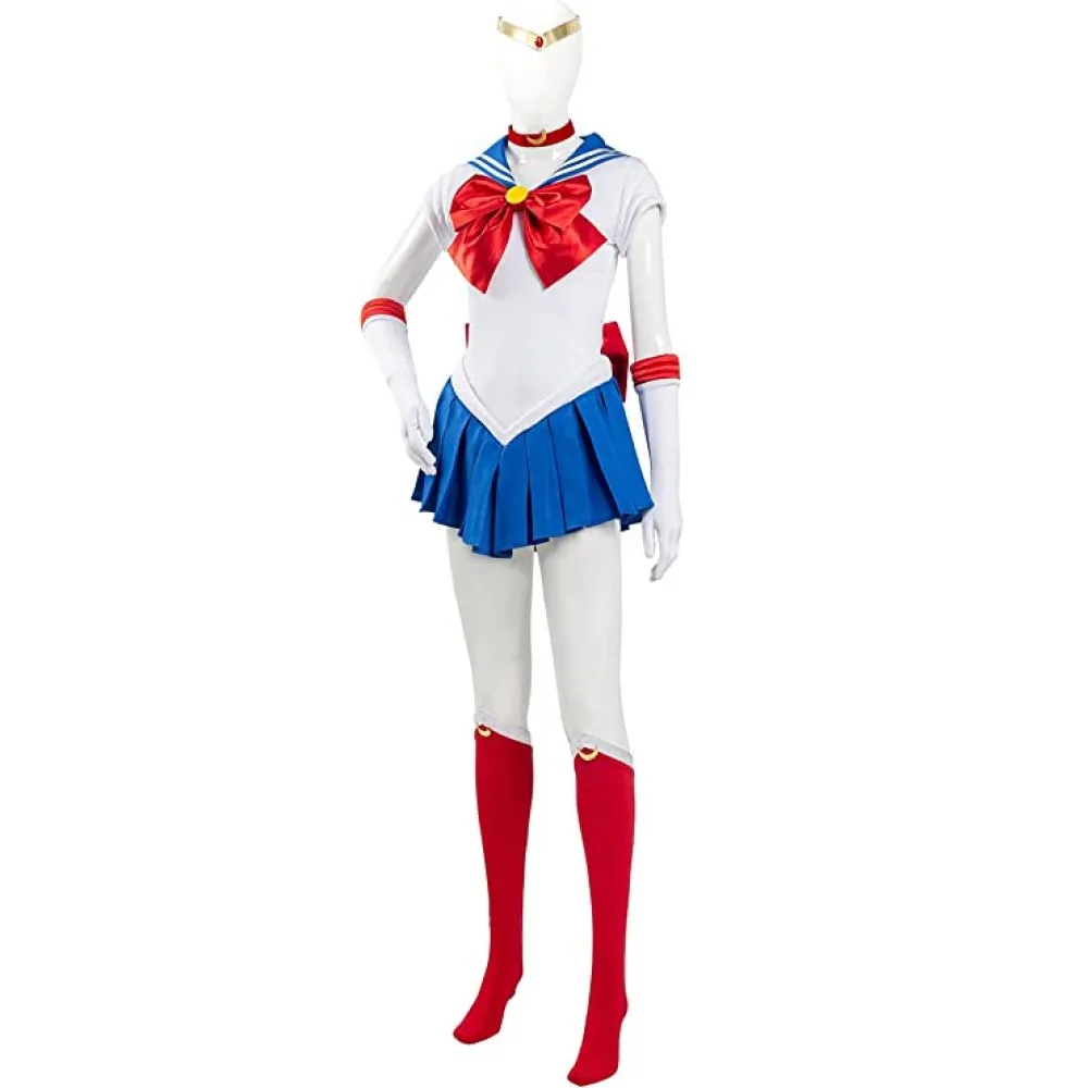 Tsukino Usagi Cosplay Costume Men Sailor Moon Festival Outfit