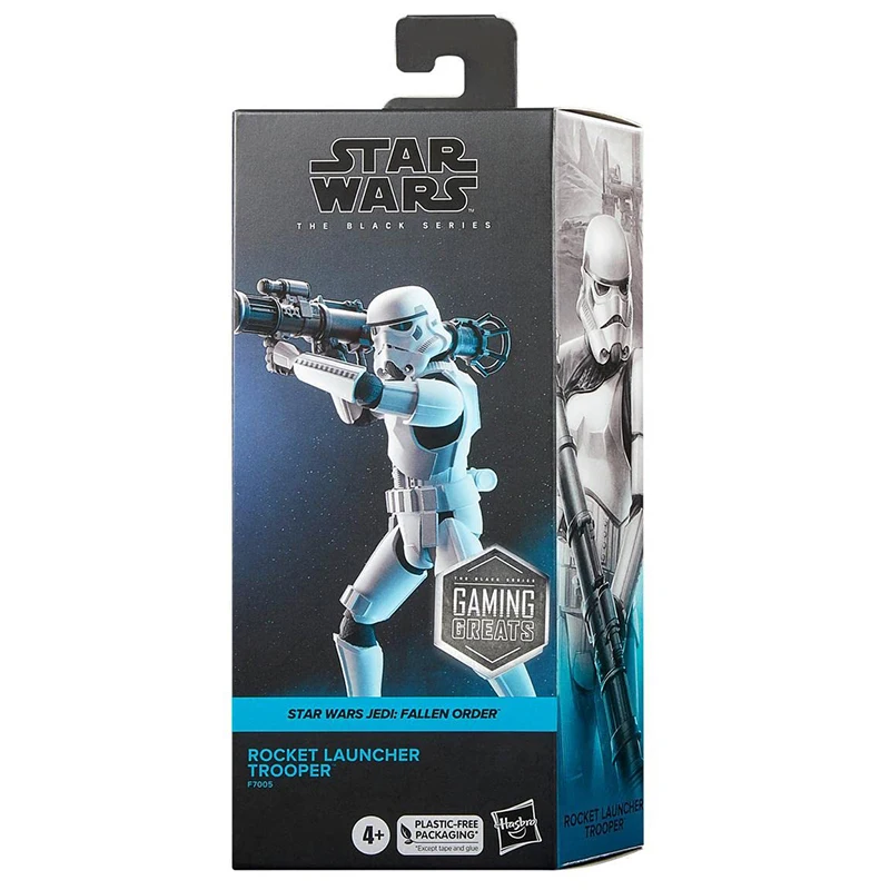 Sac Original Star Wars The Black Series Rocket Launcher Trooper Da Jedi: Fallen Order Action Figures Da Collezione Da 6 Pollici