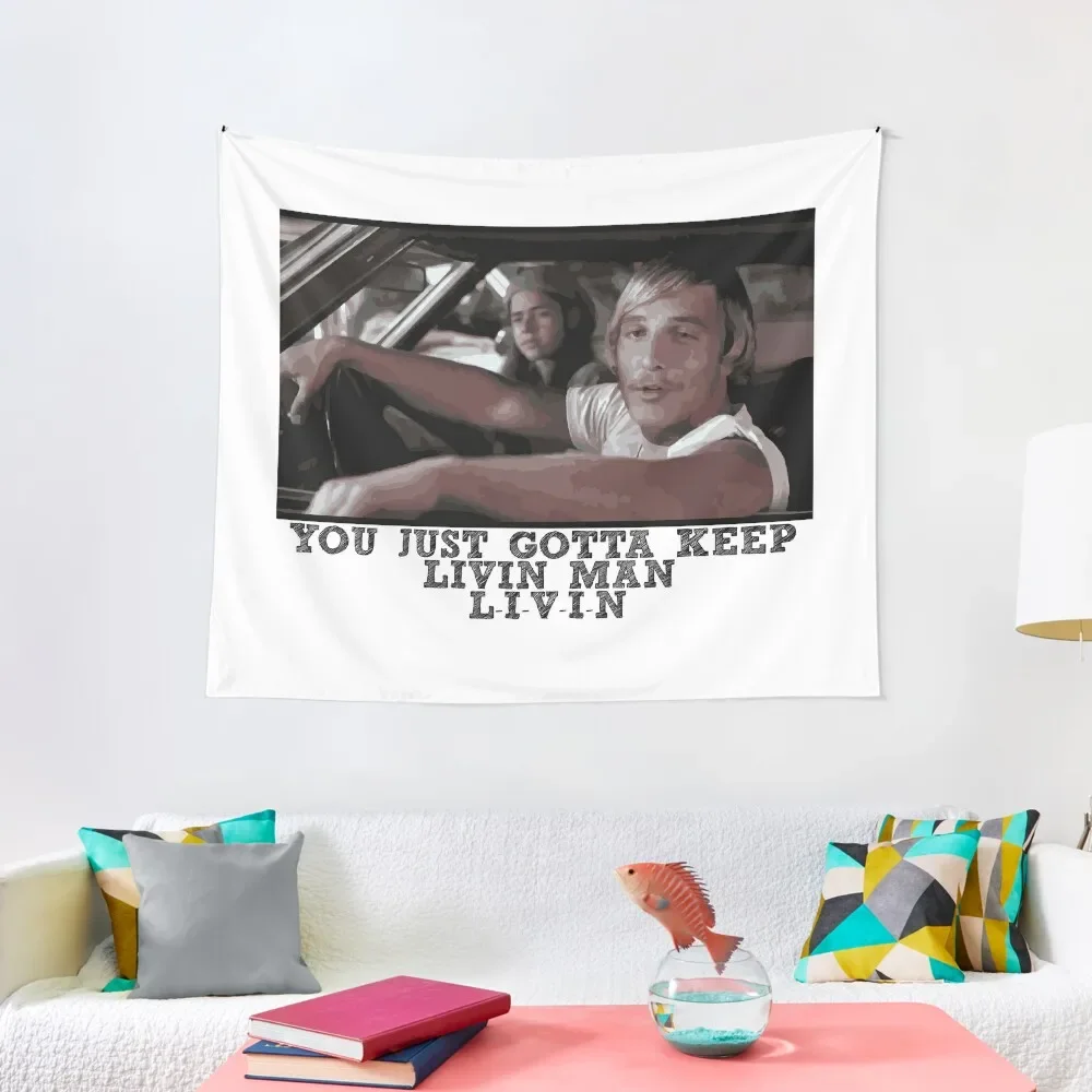 

Dazed and Confused - Livin' Tapestry Room Decor Korean Style Wall Tapestries Bedroom Decor Home Decor Aesthetic Tapestry