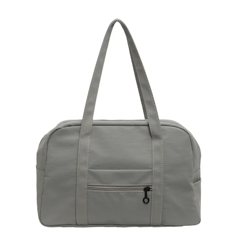 Versión coreana, bolso de mano ligero de gran capacidad para yoga, bolso de mano para mujer, bolso de hombro de viaje, bolso de tela japonés para viajeros