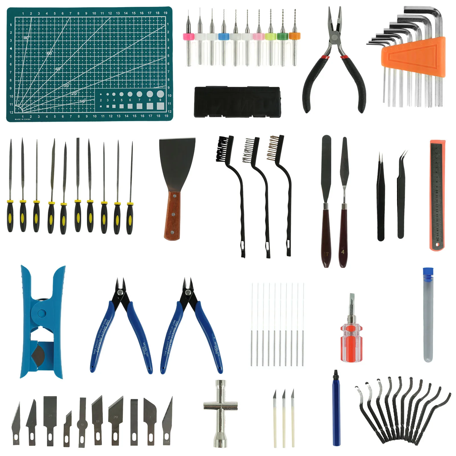 

81Pcs 3D Printer Nozzle Cleaning Tools Kit Premium 3D Printer Accessories Precise 3D Printer Nozzle Removal Tool with 10 Drill