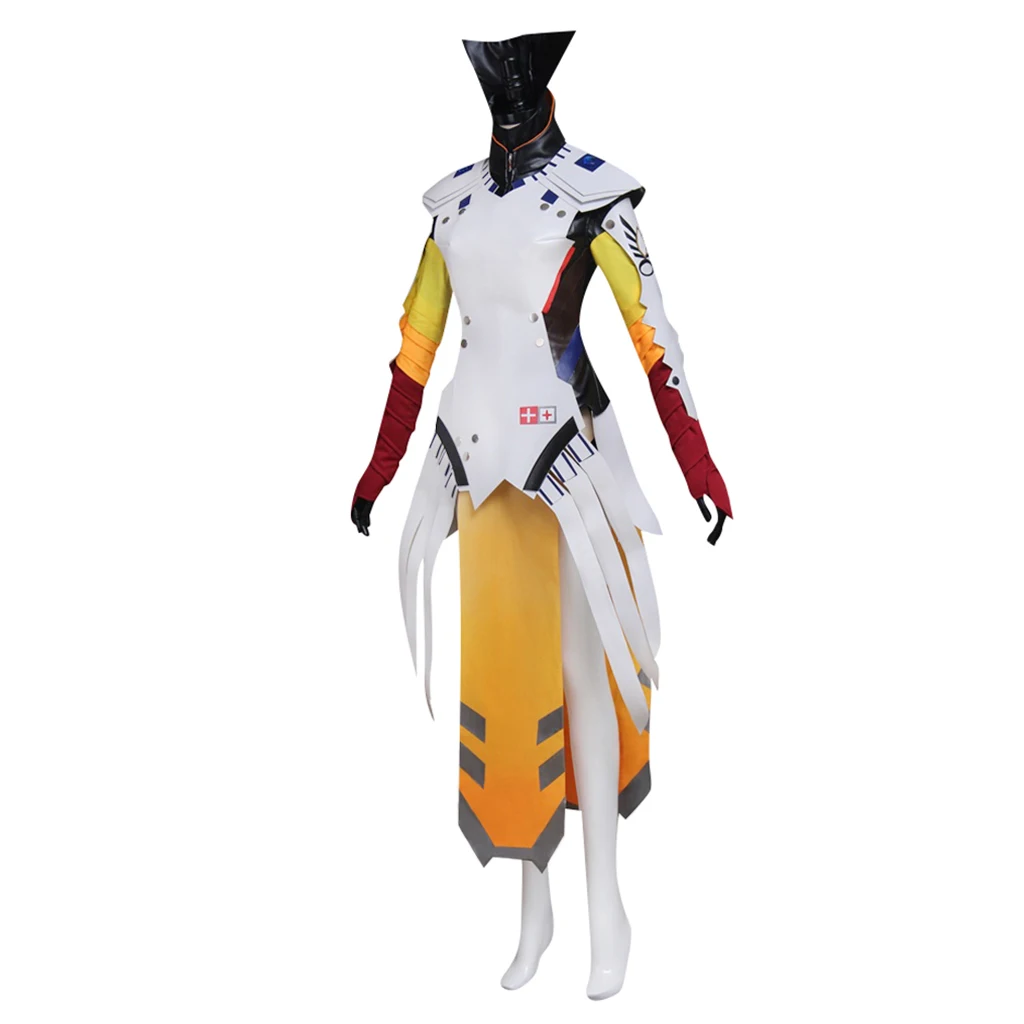 Overwatch: Mercy (Angela Ziegler) | Yellow Cosplay Costume 20 Overwatch-Inspired Mercy Cosplay Costume for Women