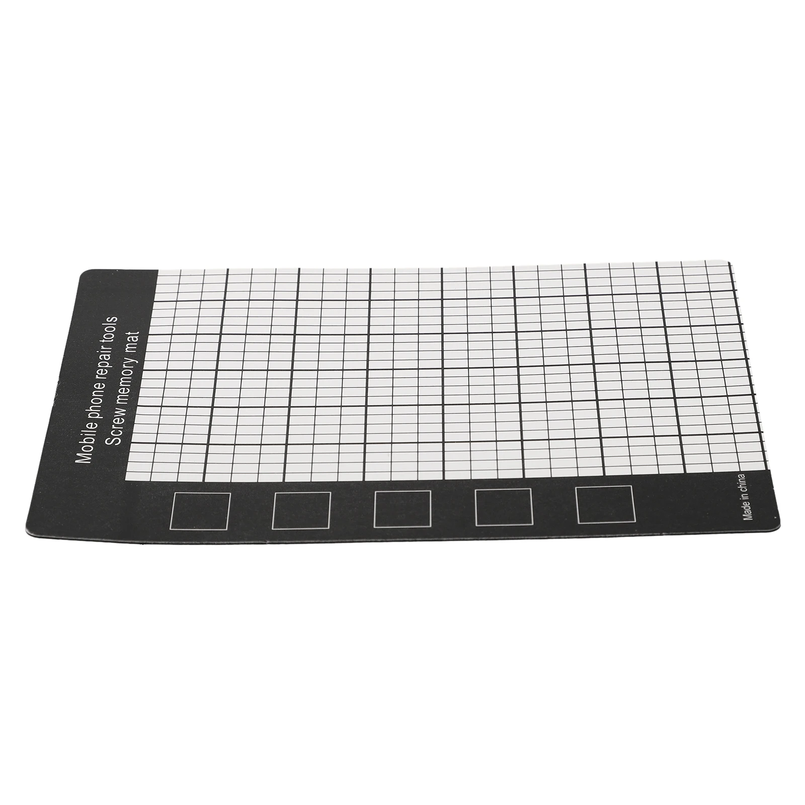 MAGNETIC MOBILE PHONE REPAIR MAT Magnetic Mat Home Black Fix Small Screws Magnetic Screw Memory Mat 145 X 90mm 5