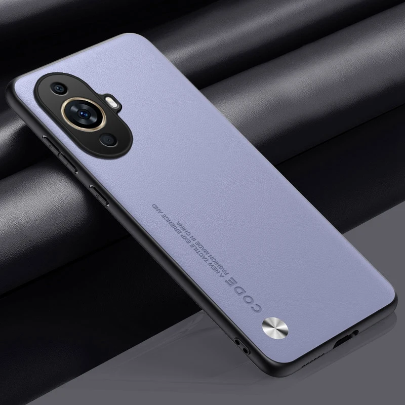 Luxury PU Leather Phone Case with Silicone Protection - Premium Coque Cover