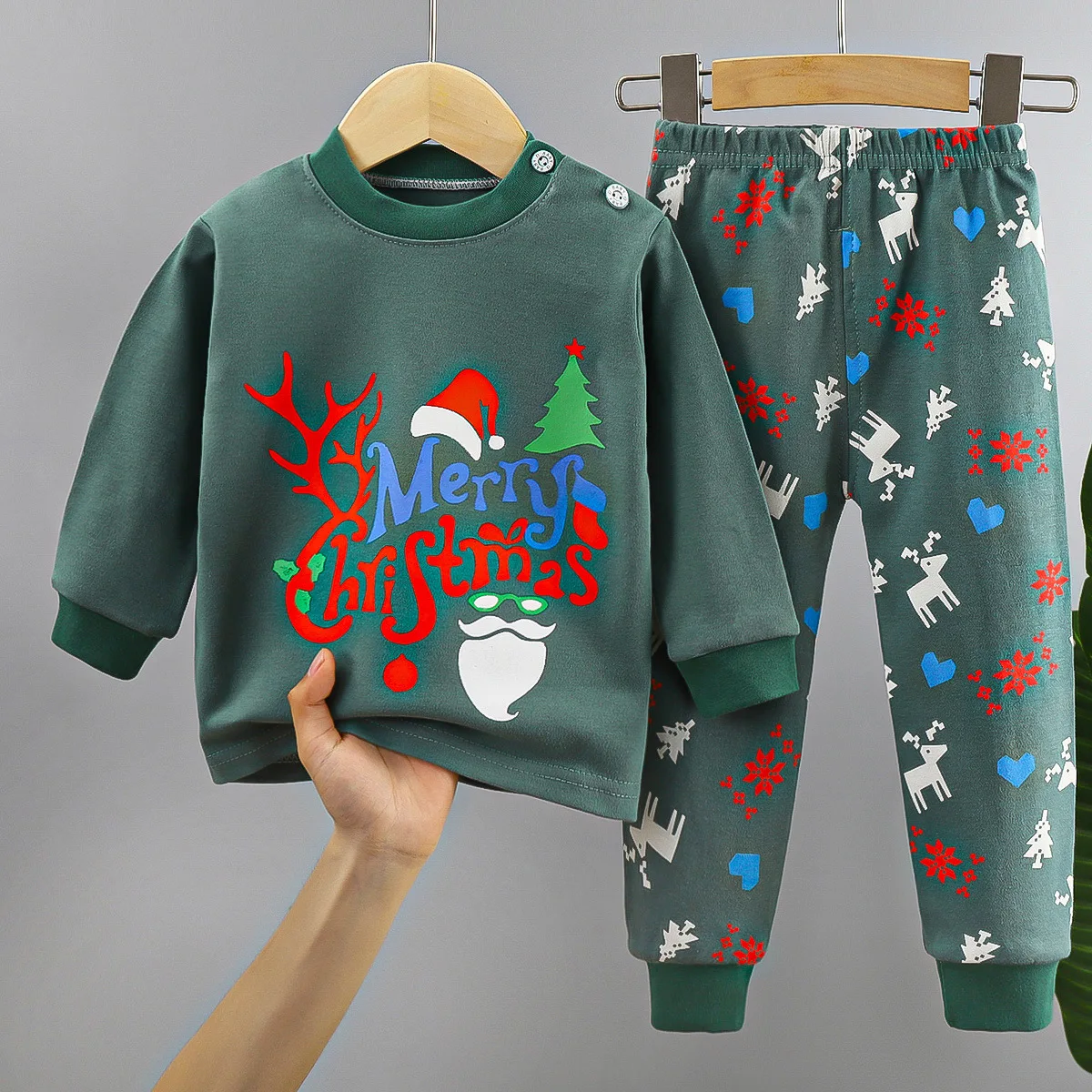 Kids' Christmas Outfit Set 3
