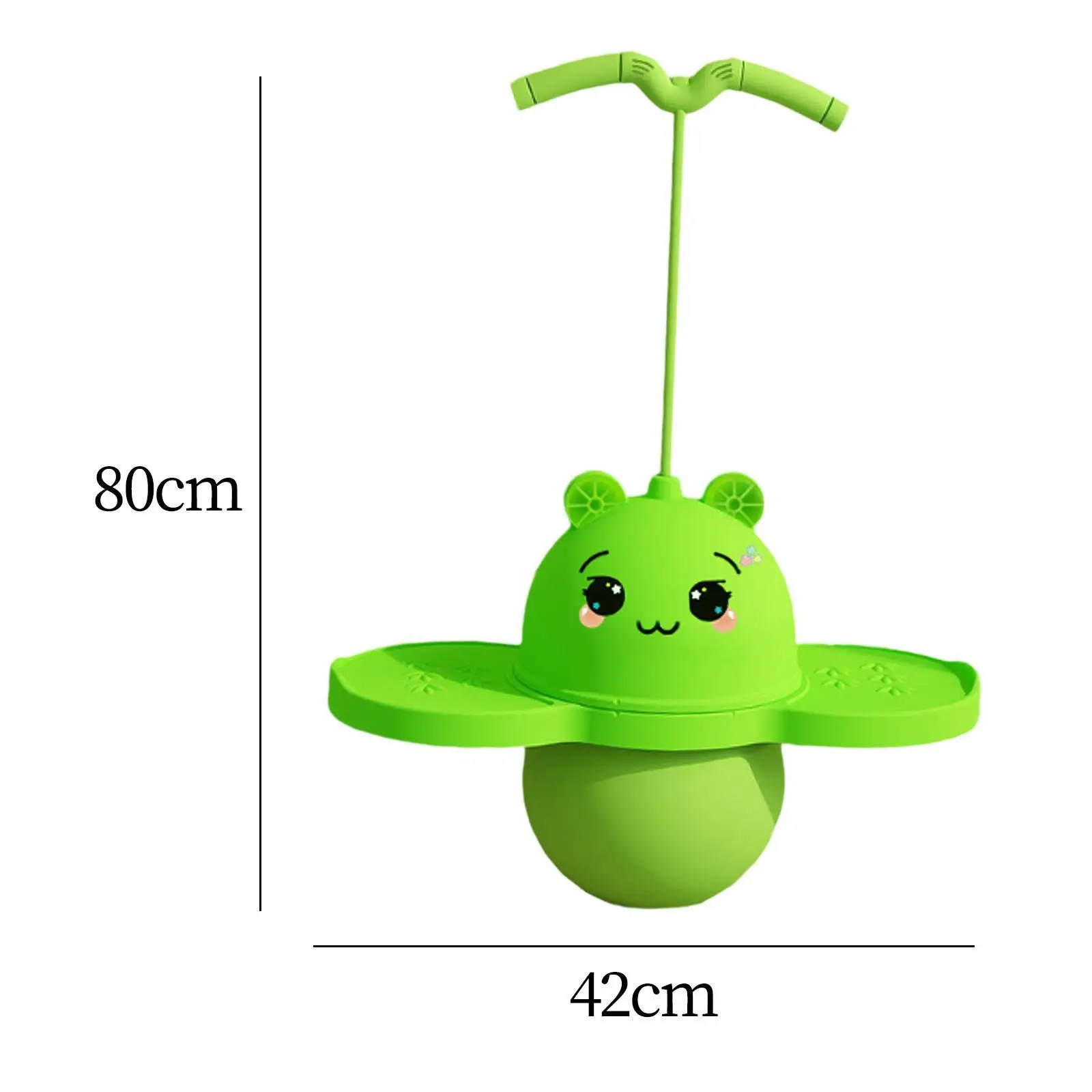 Pogo Ball with Handle with Ball Pump Exercise Pogo Stick for Kids Boys Girls