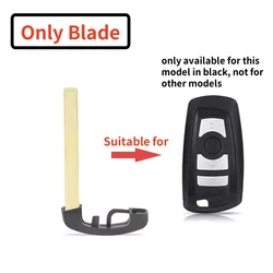 Sleek Remote Car Key Fob Shell - Enhanced Design with 3/4 Button Options (Only Blade)