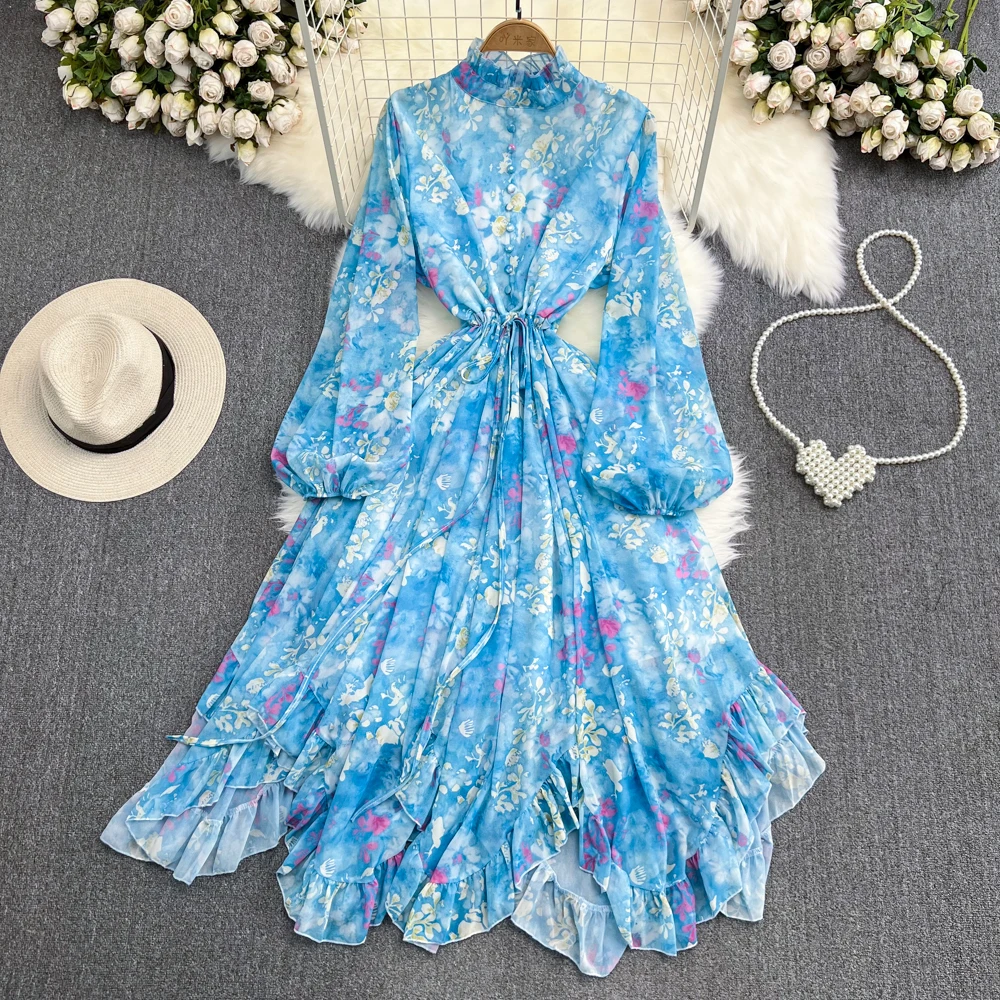 お得! Feitong Vintage 着物 カードigan 女性 Long スリーブ Floral Print Chiffon Loose Shawl Tops Feitong Vintage 着物 カードigan 女性 Long スリーブ Floral