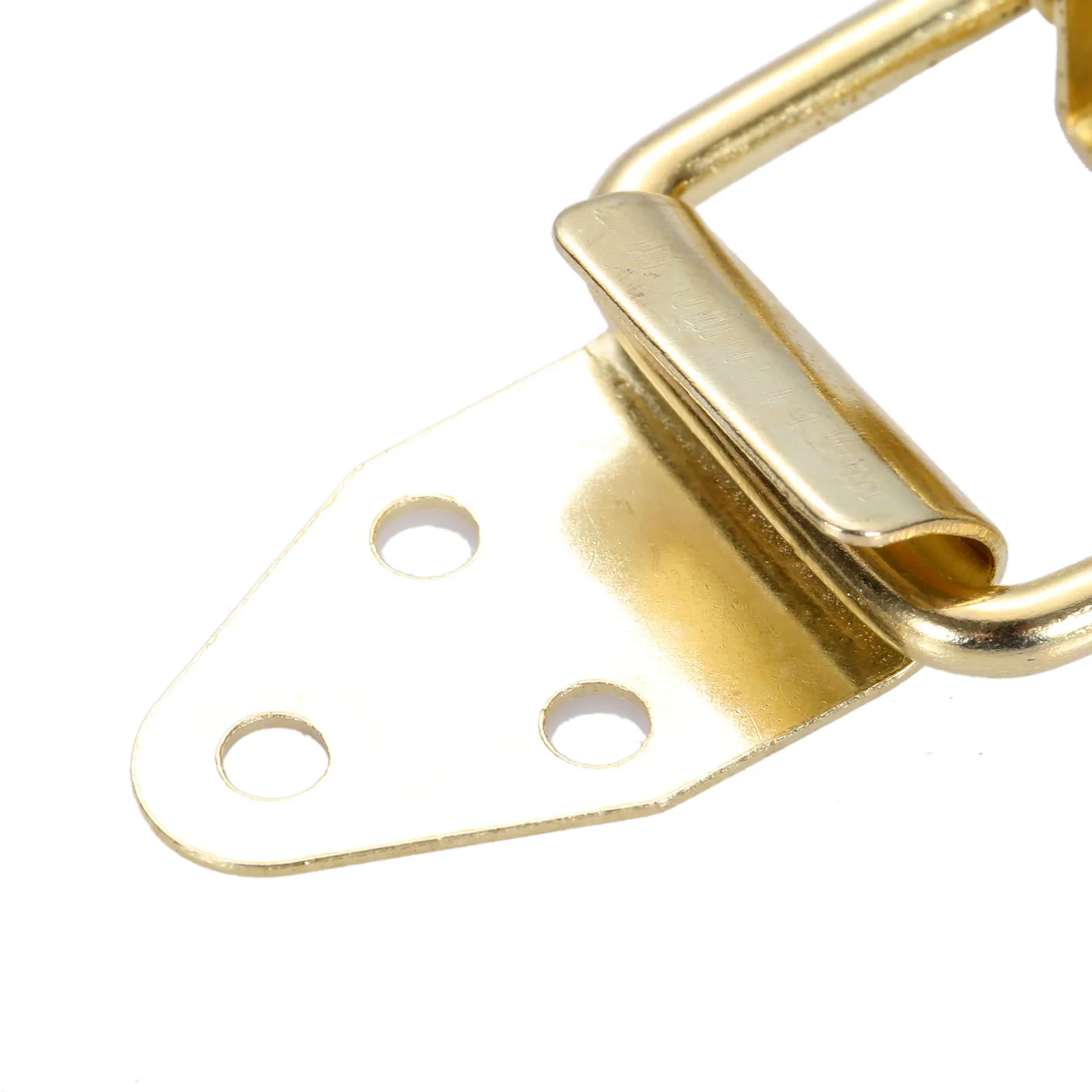 Gold Cabinet Box Locks Spring Loaded Latch Catch Toggle Iron Hasps For Sliding Door Window 80*18mm 2pcs