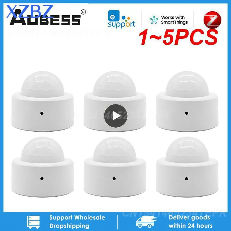 

1~5PCS Tuya ZigBee PIR Motion Sensor Automation Human Body Infrared Detector Wireless Mini Security with Smart Life Gateway Hub