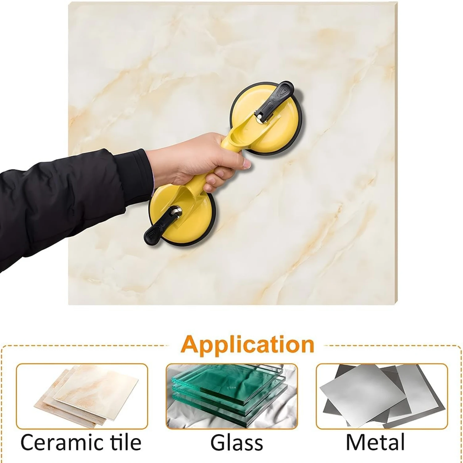 Magnets Super Strong Vacuum Suction Cup for Glass Sucker Porcelain Tile Adsorber Fixing Suction Cups Tile Tools Lifter vacuum suction cup vacuum sucker