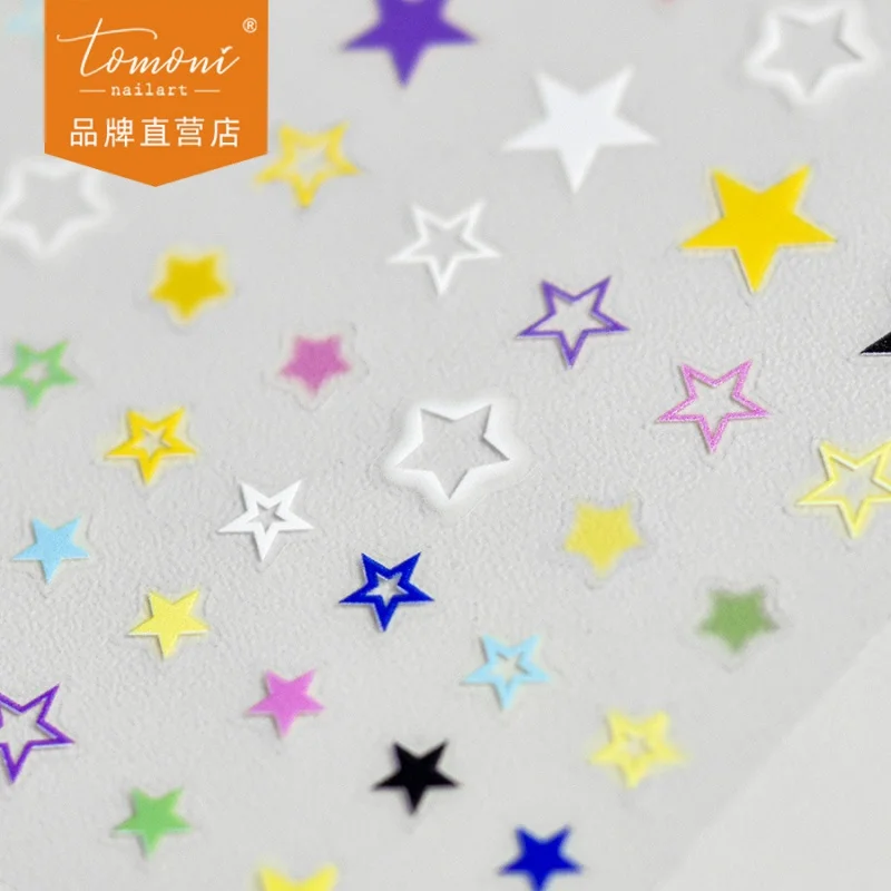 

[Meow.Sensei] Tomoni Thin Tough Nail Stickers Popular Cute Nail Sticker Factory Wholesale Color XINGX 3242
