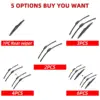 1/2/3/4/6PCS Car Wiper For KIA Carnival 2015-2019 Front Rear Wiper Blades Brushes Auto Accessories 2015 2016 2017 2018 2019 3