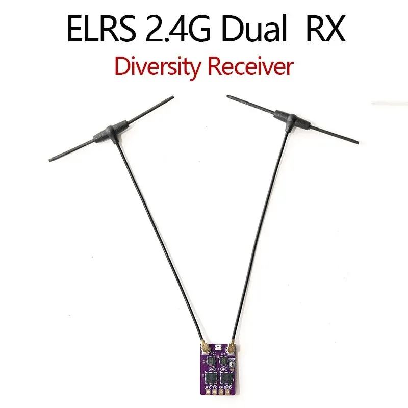 ตัวรับสัญญาณโดรน ELRS 2.4G ความแม่นยำสูง
