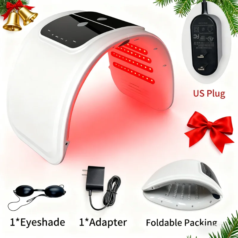 7 ألوان LED آلة الفوتون مع نانو رذاذ الجلد ترطيب ا...