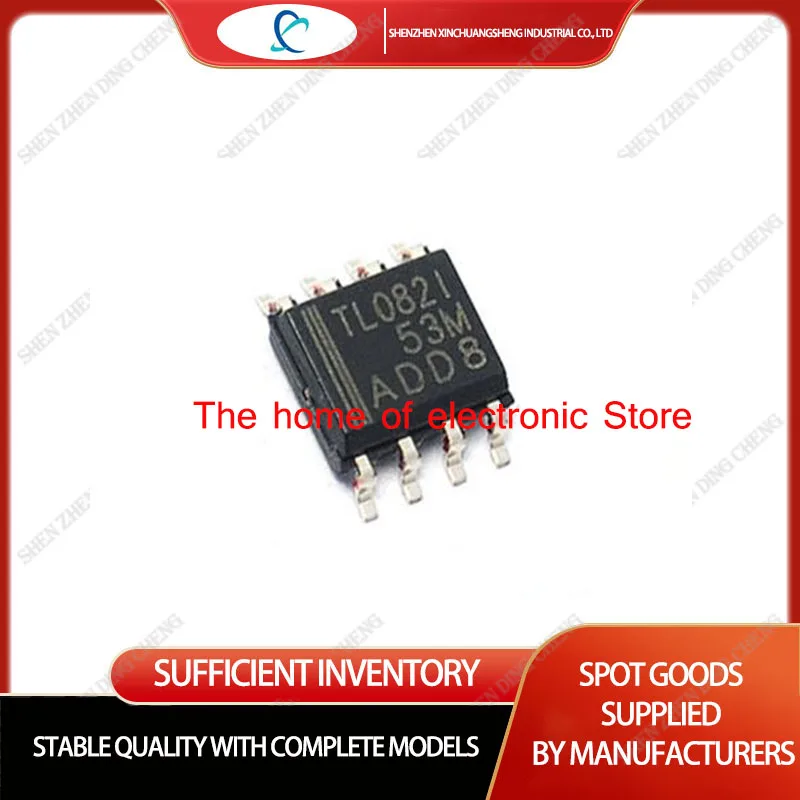 

10PCS TL082IDR TL082I TL082 SOP8 J-FET Amplifier 2 Circuit 8-SOIC