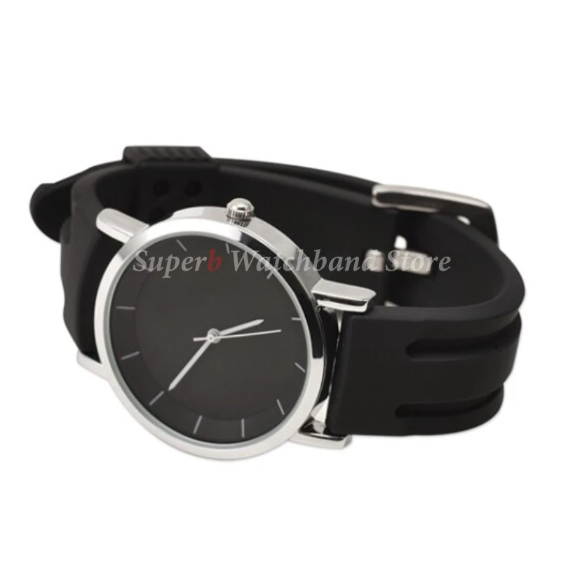 Enhanced Waterproof Silicone Sport Watchband Bracelet