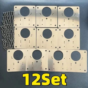 ชุดซ่อมบานพับตู้ แผ่นยึดบานพับตู้ครัว พร้อมรู แผ่นยึดแบบแบน อุปกรณ์ยึดติด สำหรับงานบ้าน 2