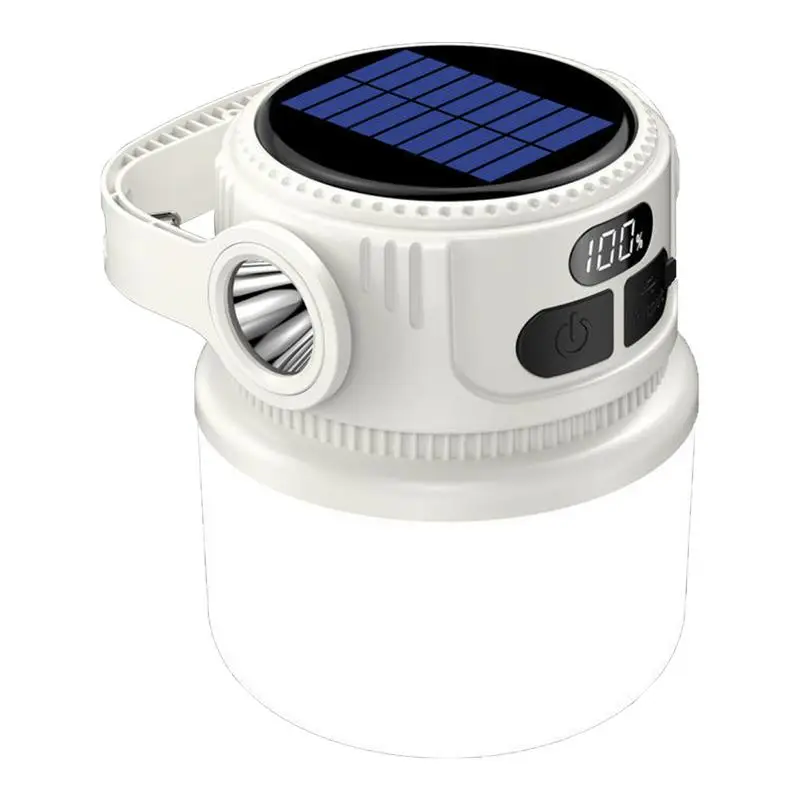 %E3%80%90support%E3%80%91%20Camping%20Lights%20Solar%20Powered%20Waterproof%20Outdoor%20Portable%20Lantern%201200mAh%20Flashlight%20Portable%20Rechargeable%20Lcd%20Display%20For%20-%20Image%204
