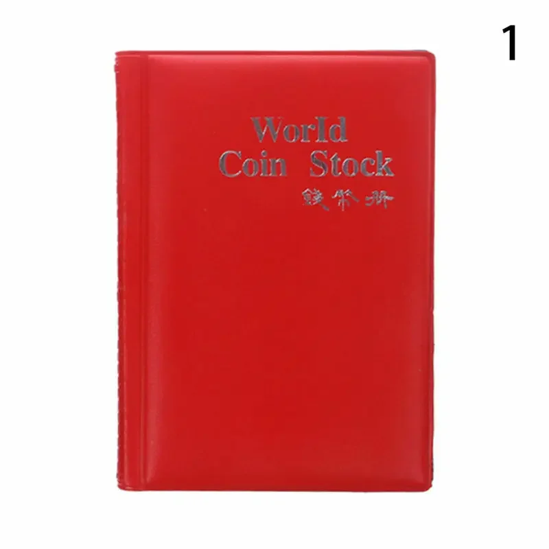 Coin Collection Album Coinnings Collection Book Mini Penny Storage Bag Collecting Money Organizer 120 Pockets coins collection album coin collection album money collection album