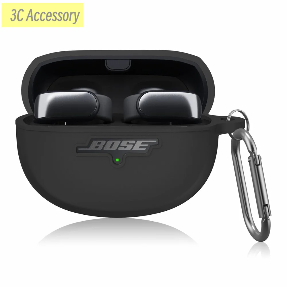 

Новинка для Bose, ультра-открытые наушники, мягкий силиконовый чехол для Bose, открытые беспроводные наушники, амортизирующие защитные наушники с пряжкой