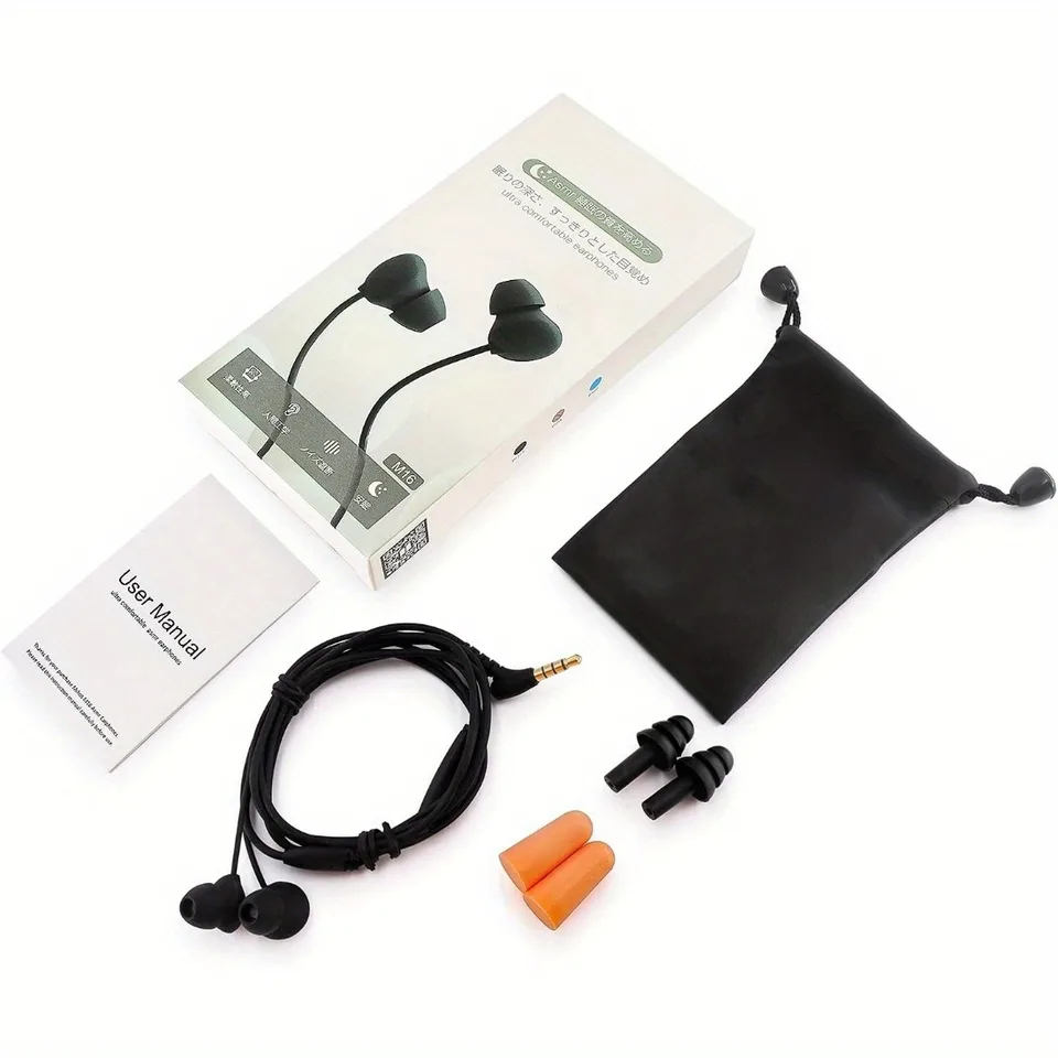 OKCSC M16 Sleep Earbuds Noise Cancelling Earphones