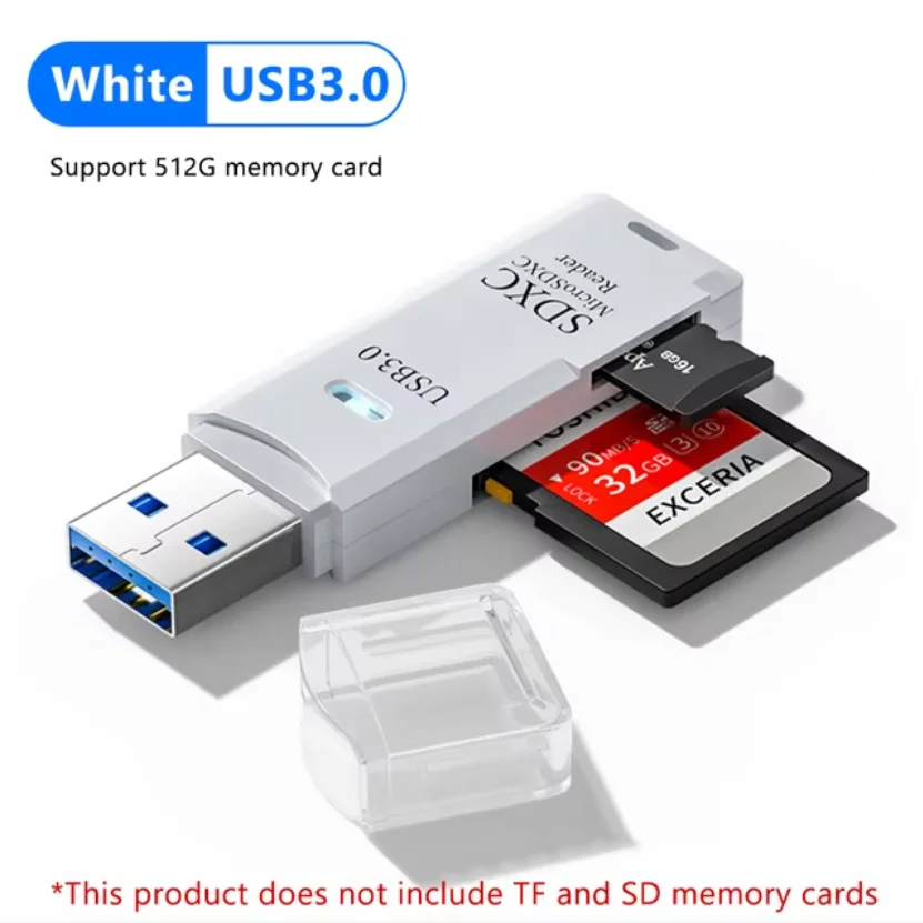 White - USB 3.0