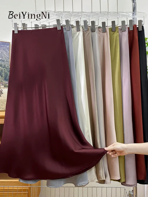 تنانير للنساء ، الفاخرة الكورية طويلة ماكسي حورية البحر