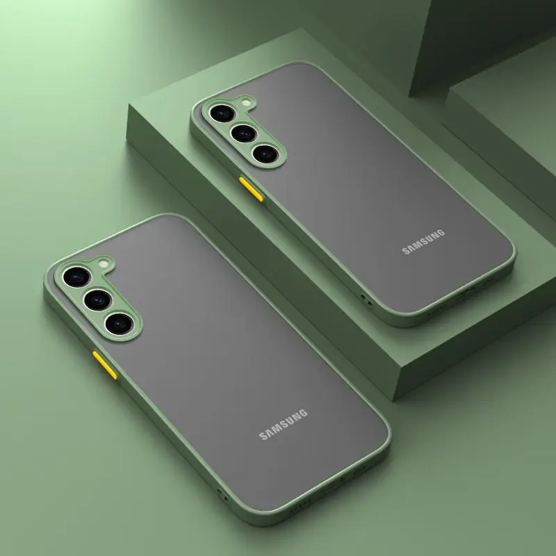 Per Samsung Galaxy S23 Plus Ultra Mobile Phone Per Samsungs23 S23Plus S23Ultra Soft Shell Cover Protettiva In Silicone Opaco Liquido