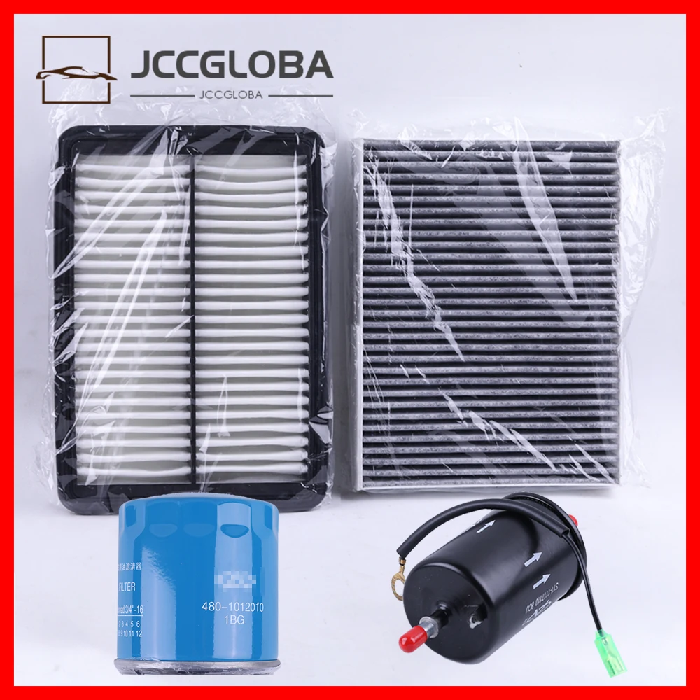 Car Filter T21-8107011 Air Filter&Oil Filter&Carbin Filter&Fuel Filter For Chery Tiggo 5x 1.5T Tiggo 7 1.5T 2.0L-8 T15-1109111 Air Filters Car Filter