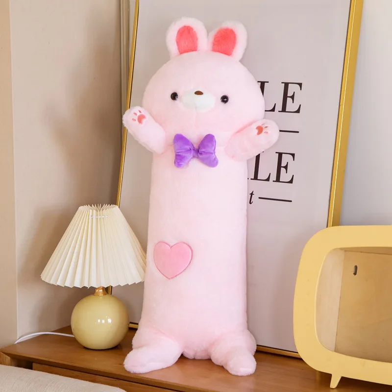 

80cm Soft / Cartoon / Cute / Standing Rabbit Plush Toy / Love Rabbit Doll / Girl's Birthday Gift / Sleeping Pillow