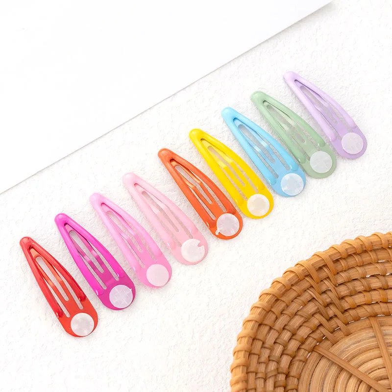 

10pcs Candy colored metal Hair Alligator Clips Findings For DIY Jewelry Hair Style Tools Accessories cp3678
