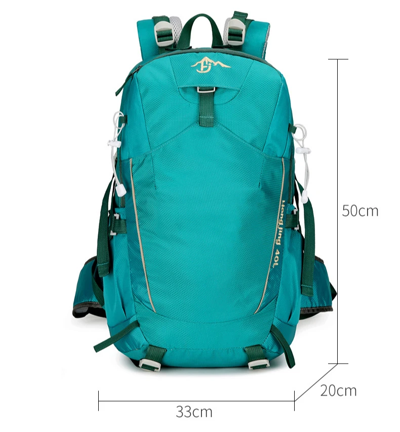 Description Picture 3 of item40L Hiking Camping Backpack Men Women Outdoor Sports Waterproof Light Climbing Bag Cycling Bags Travel Backpack
