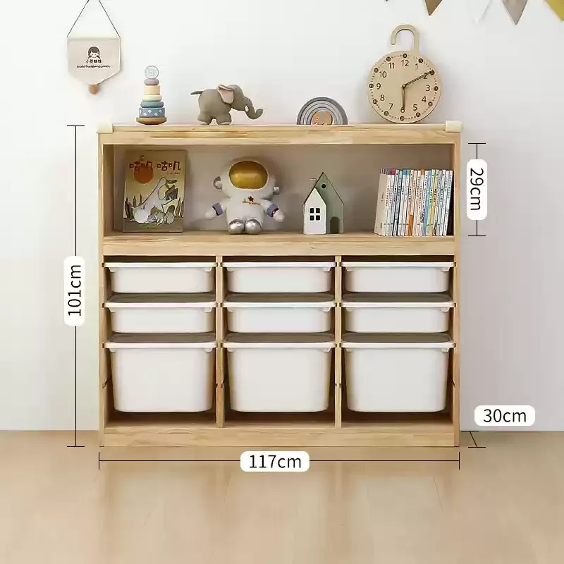 Kids Toy Storage Furniture Organizer Wardrobe Toys Bookstore Rack Kids Room Parish Priest Storage Books Cabinets Baby Closet