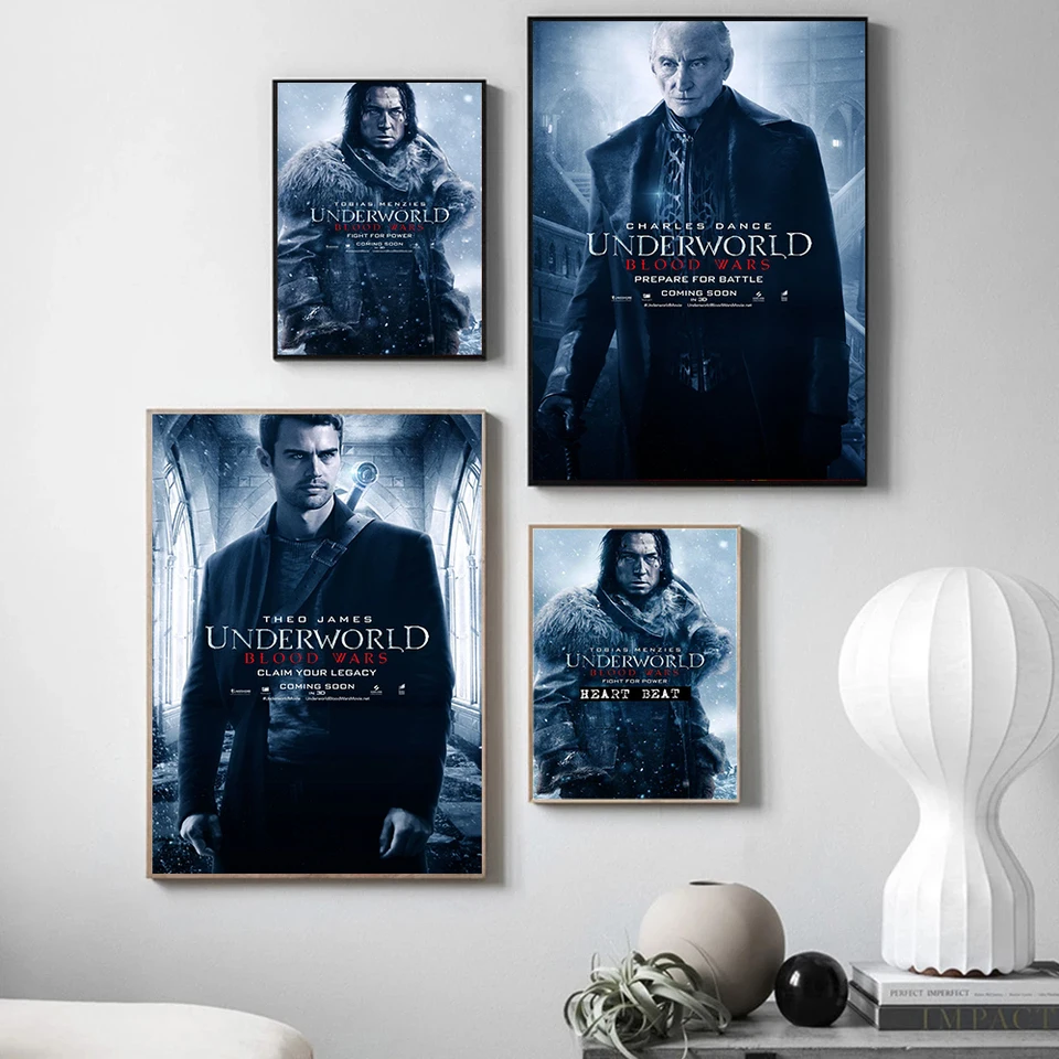 Pop Movie Underworld Poster Wall Decor Mural Art Horror Fantasy Vampire  Werewolf War Canvas Painting For Living Room Gift - AliExpress, image size:960x960