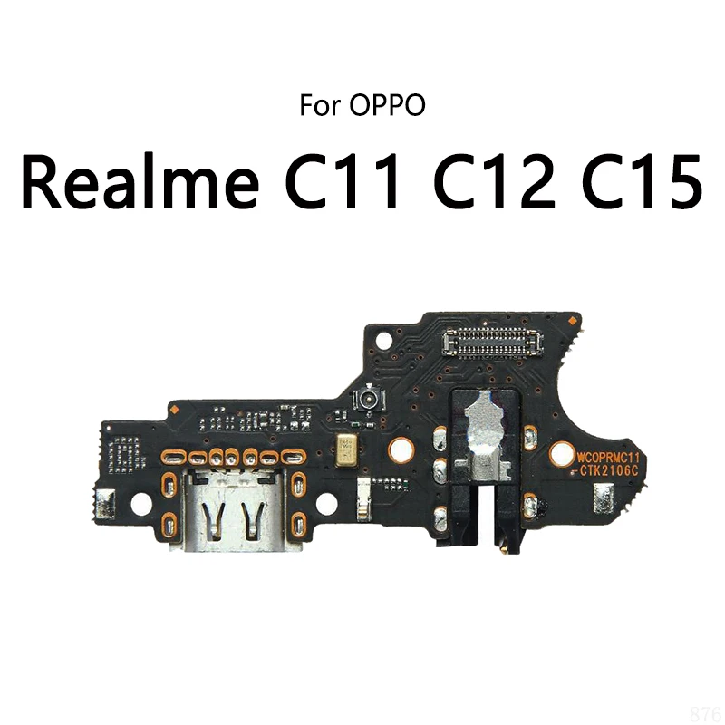Connecteur Charge/dock Microphone Pour Realme C21Y C25Y - Noir, Générique, Neuf