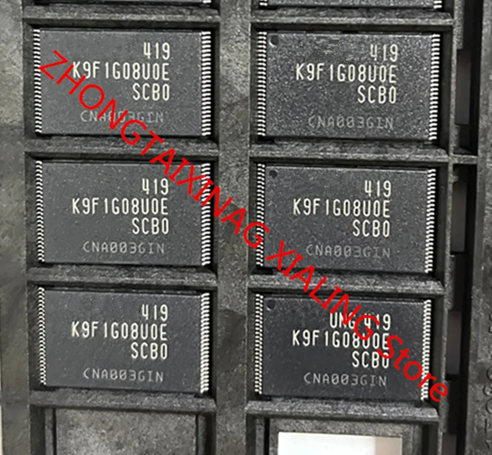 

10 шт., новинка, оригинальная Φ K9F1G08U0E SCB0 K9F1G08U0E-SCB0 K9F1G08UOE TSOP48