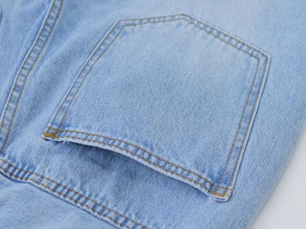 denim jacket for women Summer Denim Shorts Women High Waisted Short Femme BF Streetwear Raw Edges Single Breasted Casual Knee Length Jeans Shorts Femme ksubi jeans